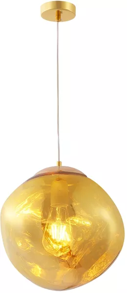 Подвесной светильник Crystal Lux MALAGA MALAGA SP1 D280 GOLD в Москве - фото